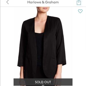 Brand new Harlowe & Graham blazer size small